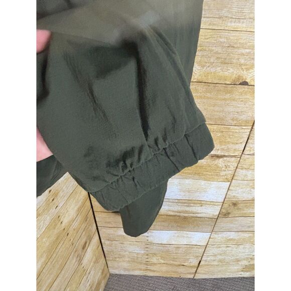 ATHLETA TREKKIE NYLON RIPSTOP CROPPED MID RISE HIKING JOGGER SIZE 14 - Picture 3 of 6